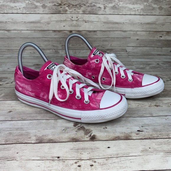 Converse Shoes - Converse Pink Tie Dye All Star Unisex Sneakers 7